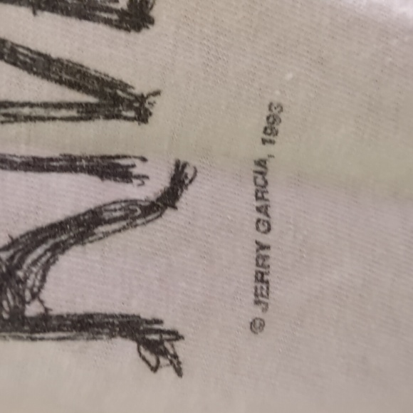 1993 Jerry Garcia© edition Hard Rock Cafe t-shirt! - Picture 5 of 9